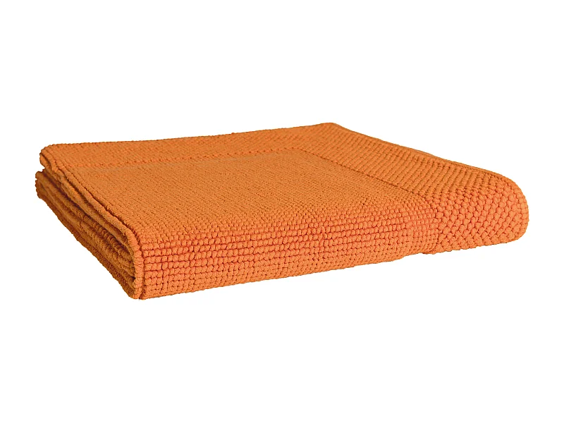 Tapis de bain 60x60 cm LOFTY orange Butane 1500 g/m2