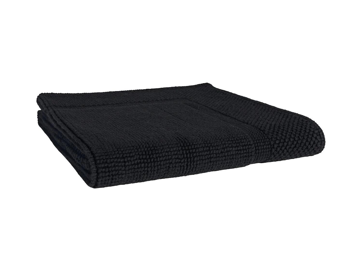 Tapis de bain 60x90 cm LOFTY Noir 1500 g/m2