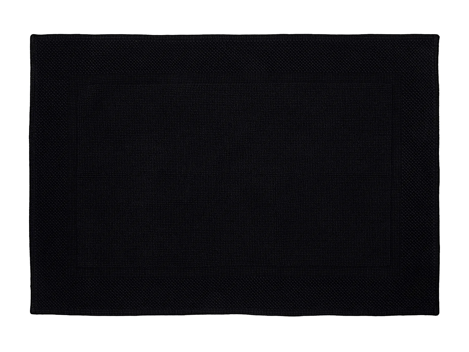 Tapis de bain 60x90 cm LOFTY Noir 1500 g/m2