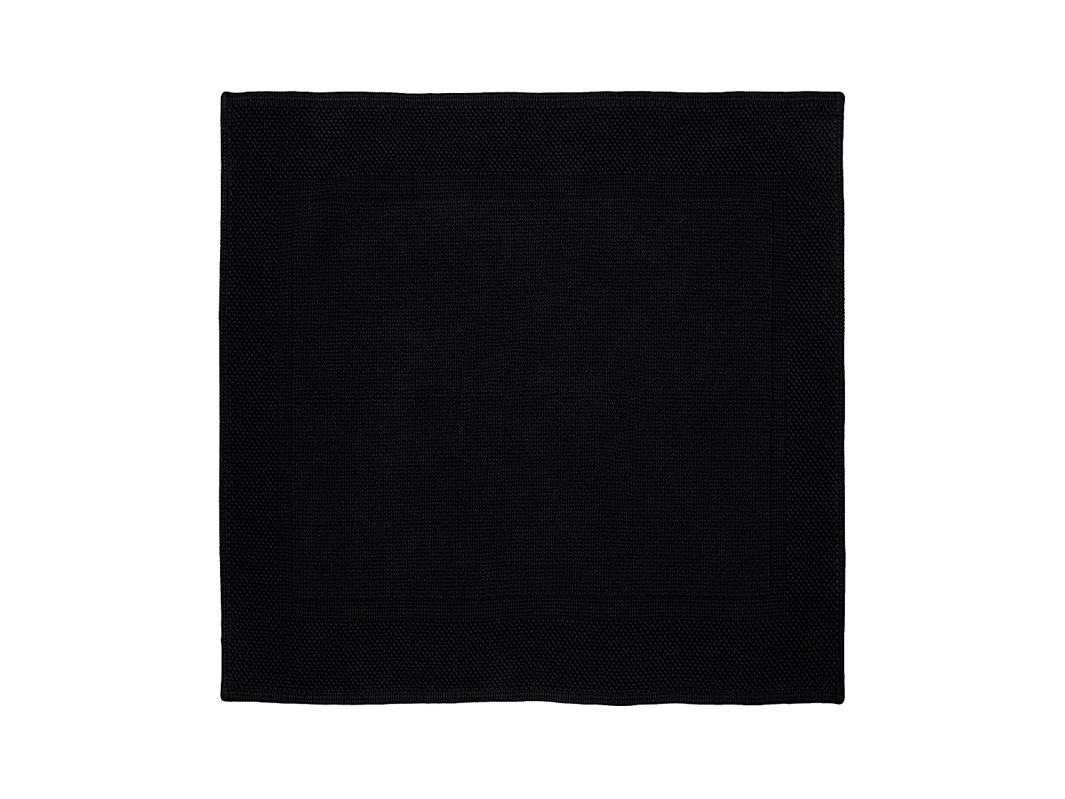Tapis de bain 60x60 cm LOFTY Noir 1500 g/m2