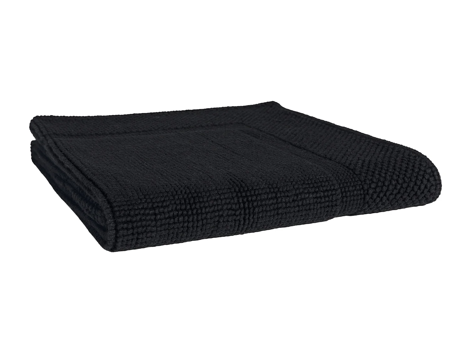 Tapis de bain 60x60 cm LOFTY Noir 1500 g/m2