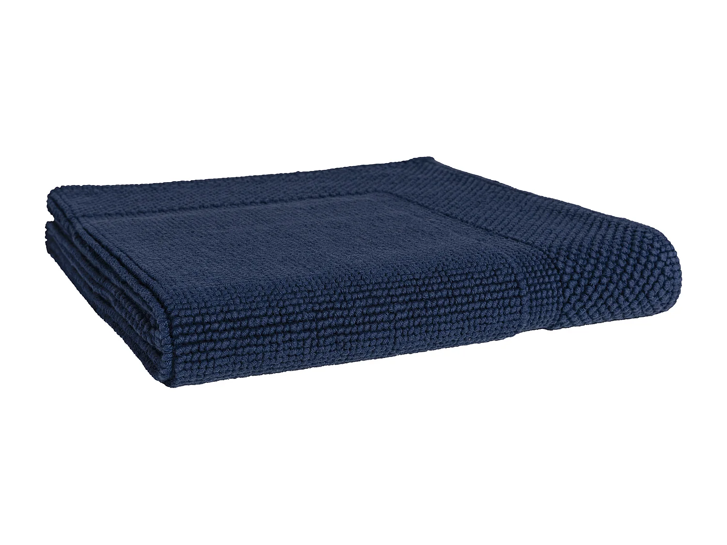 Tapis de bain 60x60 cm LOFTY bleu Marine 1500 g/m2