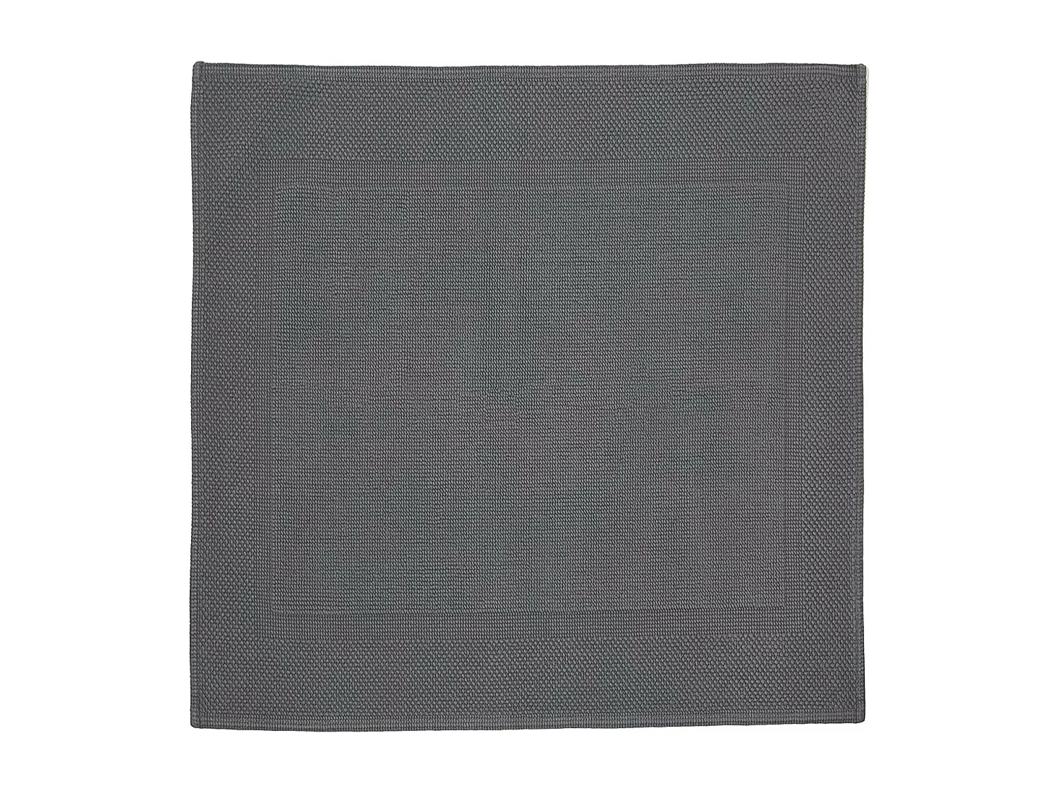 Tapis de bain 60x60 cm LOFTY gris Anthracite 1500 g/m2