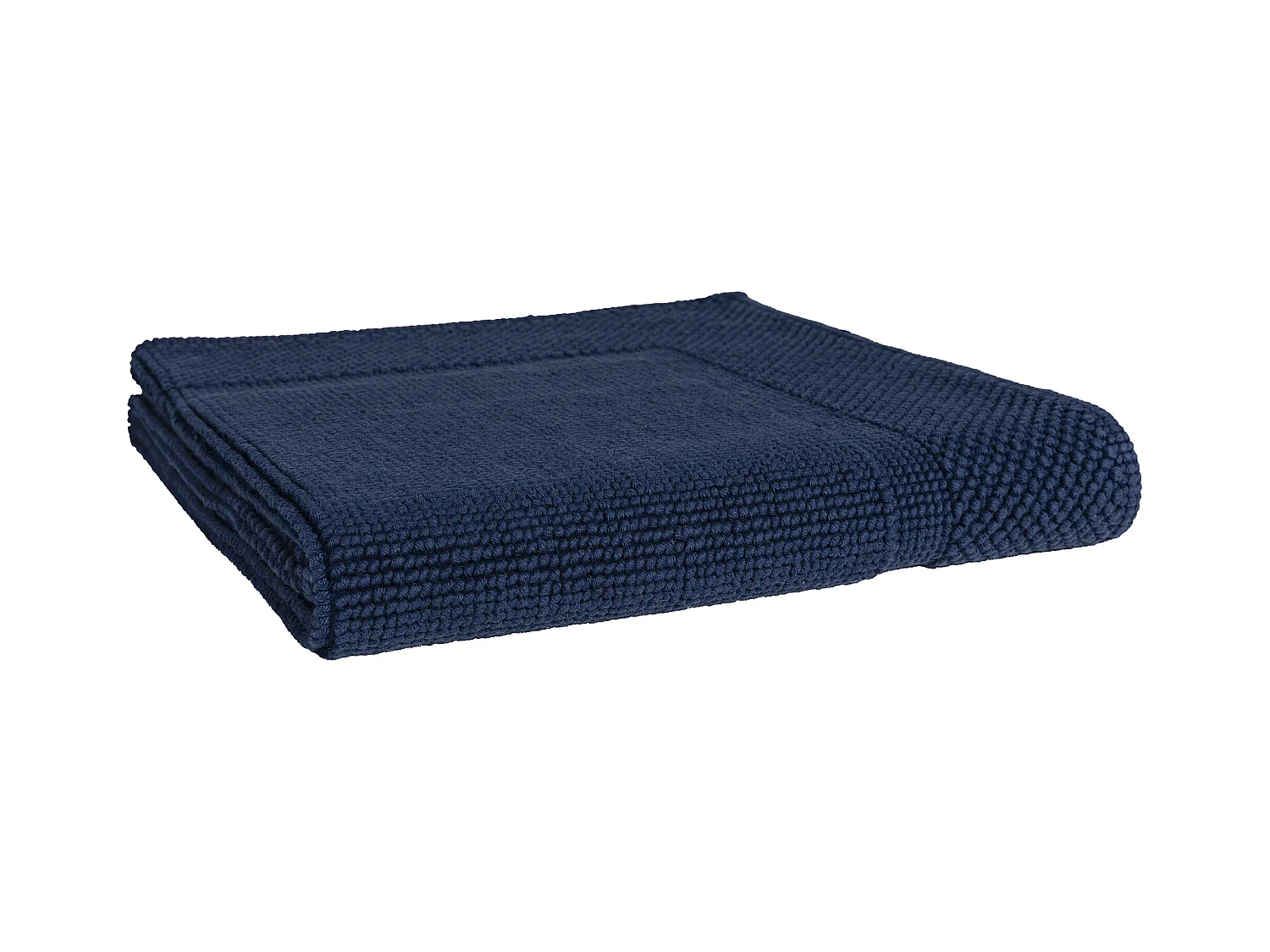 Tapis de bain 50x80 cm LOFTY bleu Marine 1500 g/m2