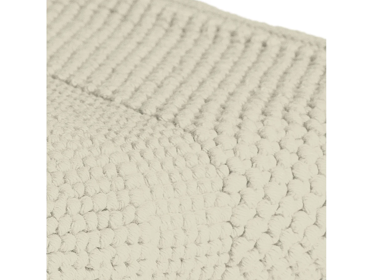 Tapis de bain 60x90 cm LOFTY Ivoire 1500 g/m2