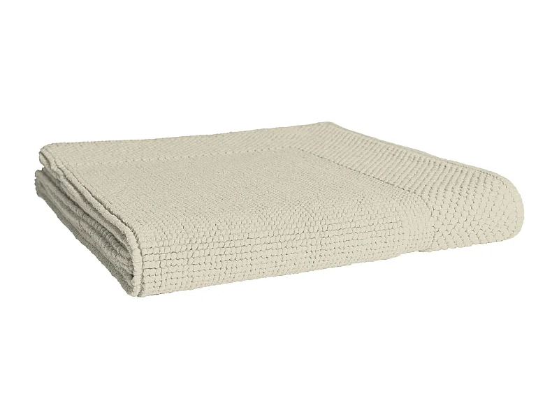 Tapis de bain 50x80 cm LOFTY Ivoire 1500 g/m2