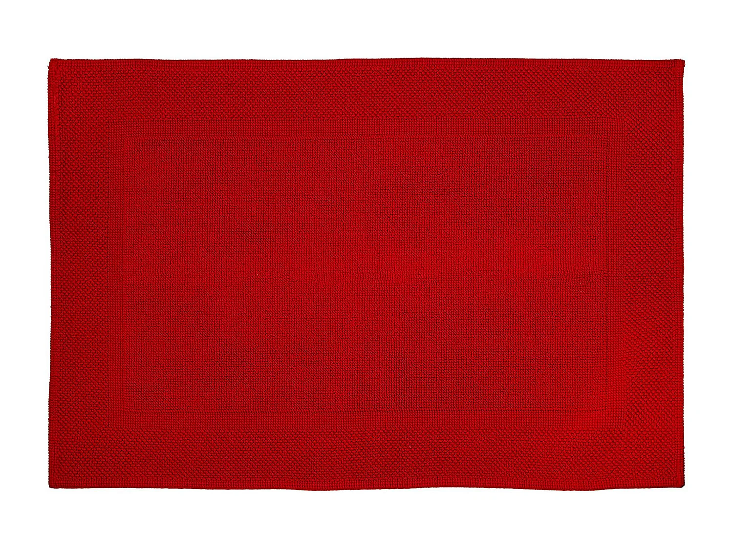Tapis de bain 60x90 cm LOFTY Rouge 1500 g/m2