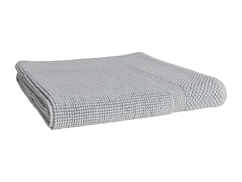 Tapis de bain 50x80 cm LOFTY gris Argent 1500 g/m2