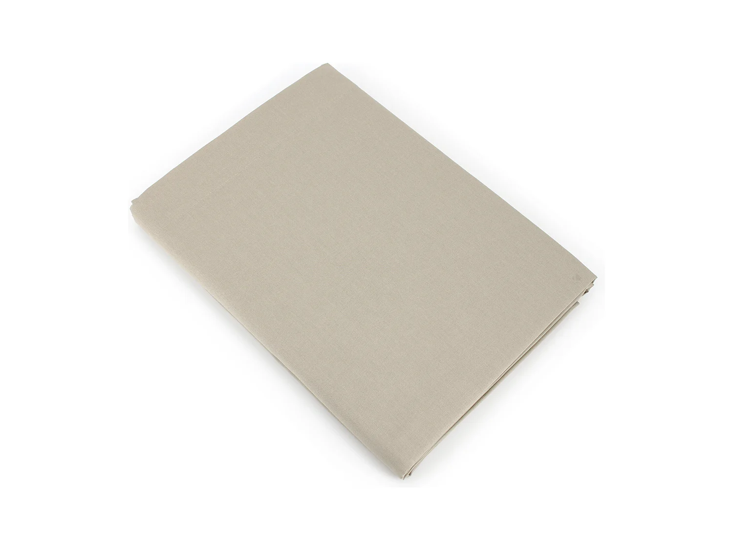 Drap plat uni 240x310 cm coton ALTO Chamois