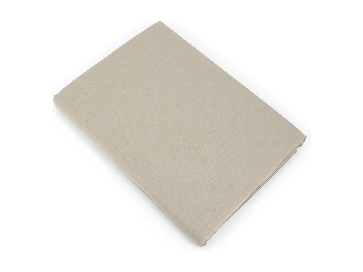 Drap plat uni 240x310 cm coton ALTO Chamois