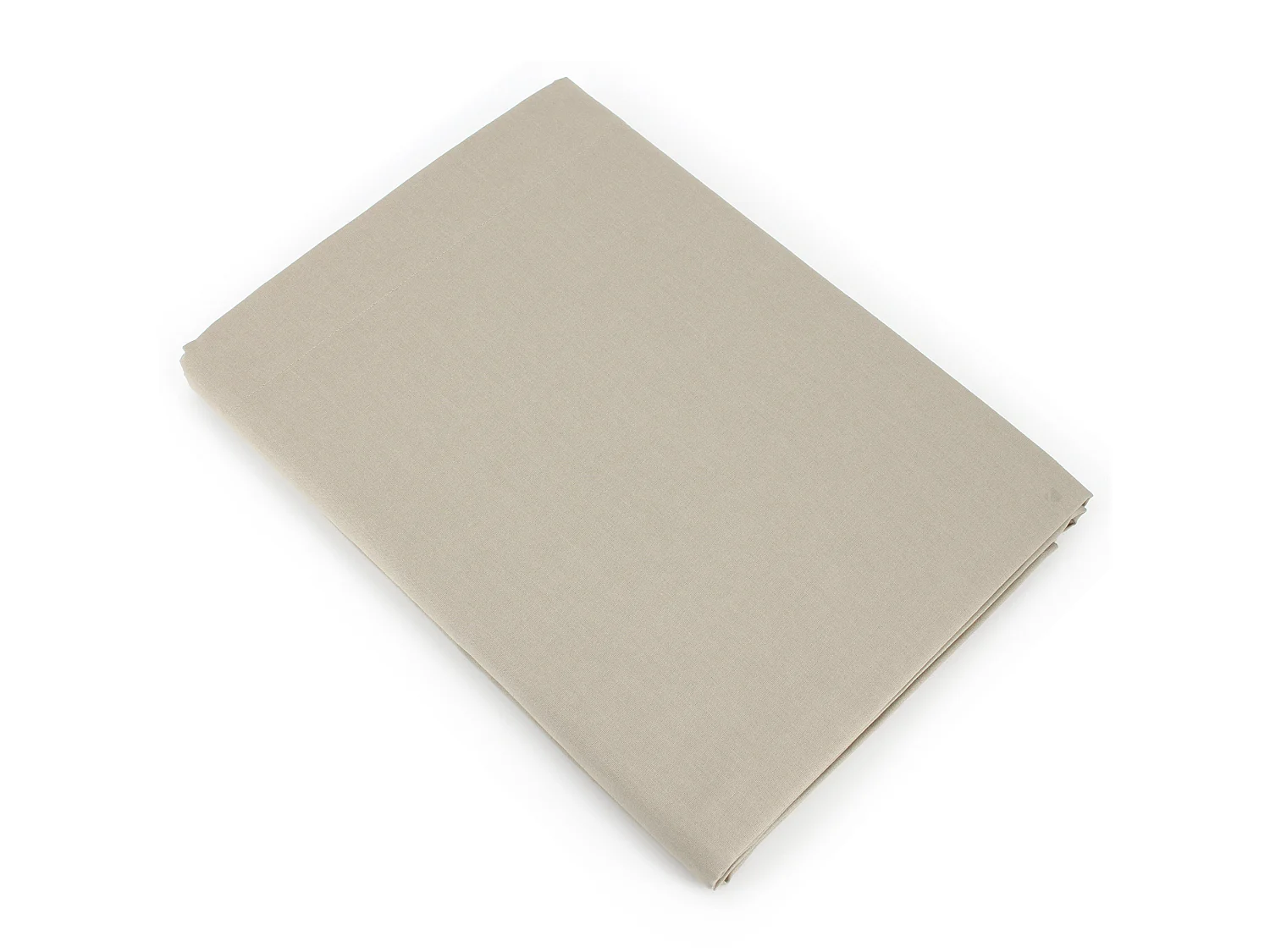 Drap plat uni 240x310 cm coton ALTO Chamois