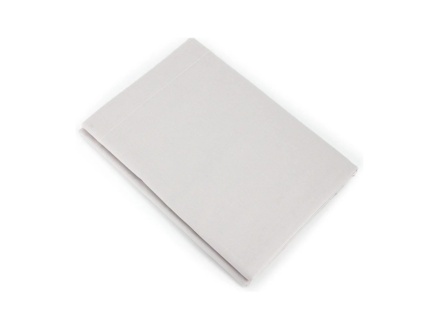 Drap plat uni 240x310 cm coton ALTO Calcium