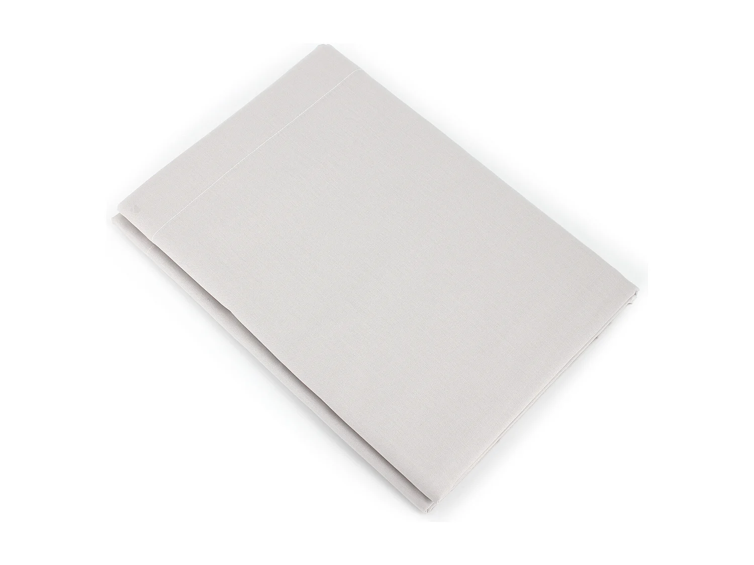 Drap plat uni 240x310 cm coton ALTO Calcium