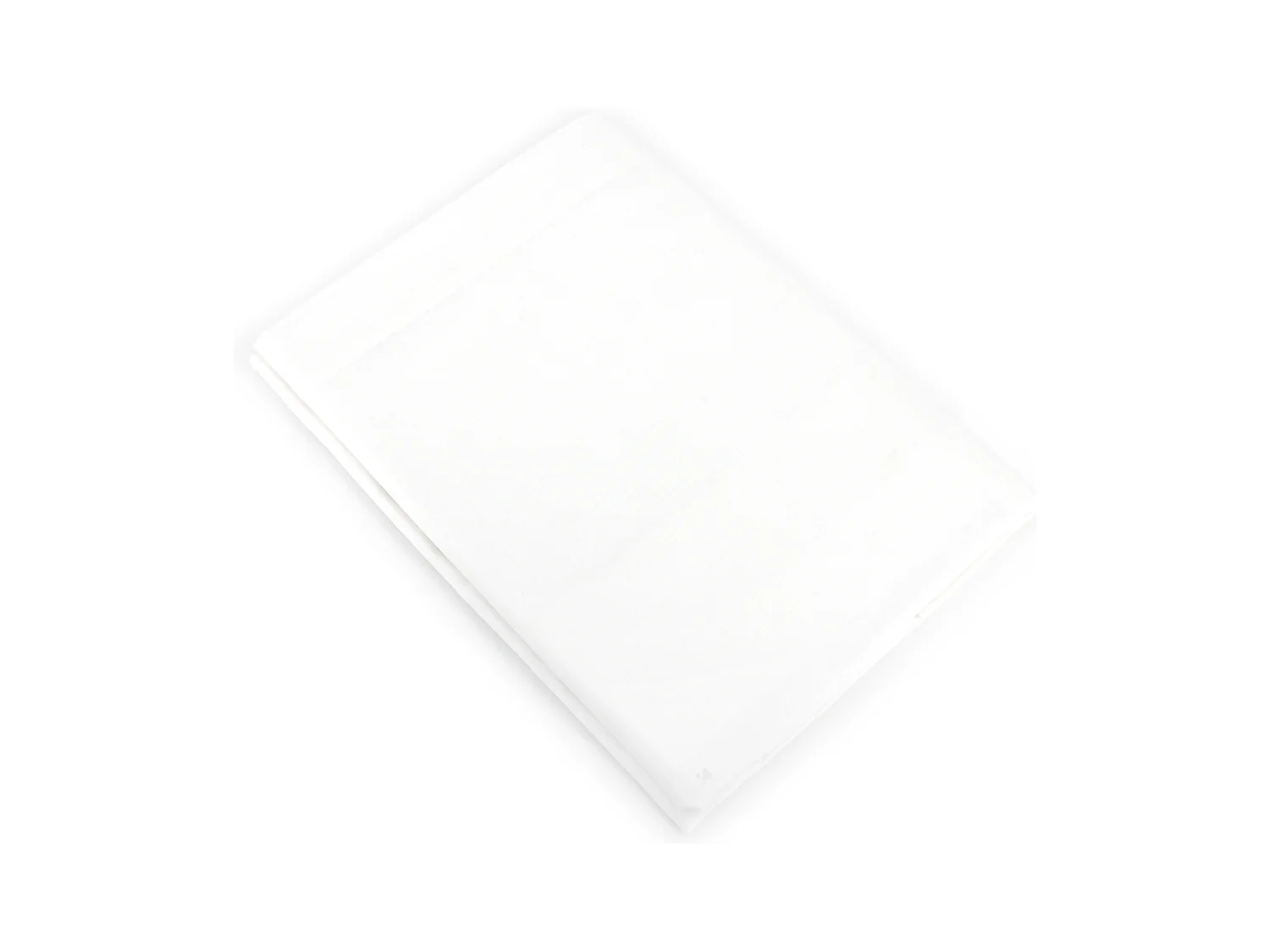 Drap plat uni 180x290 cm coton ALTO Blanc