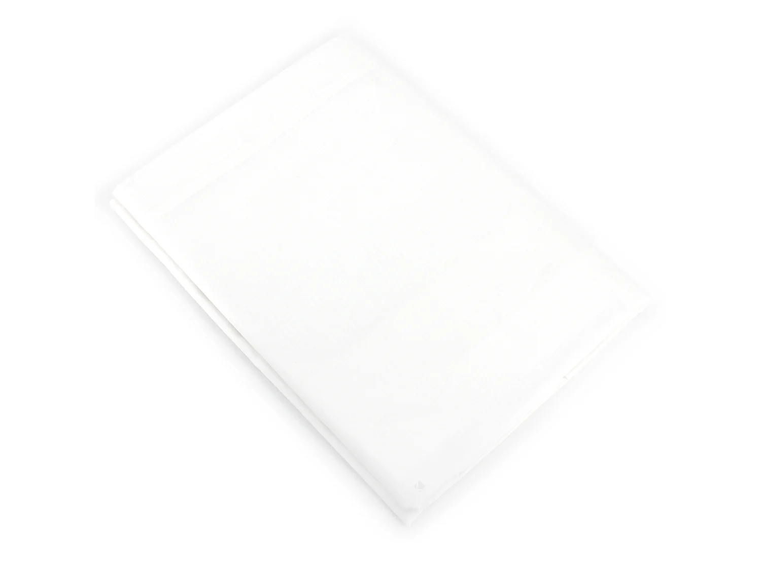 Drap plat uni 180x290 cm coton ALTO Blanc