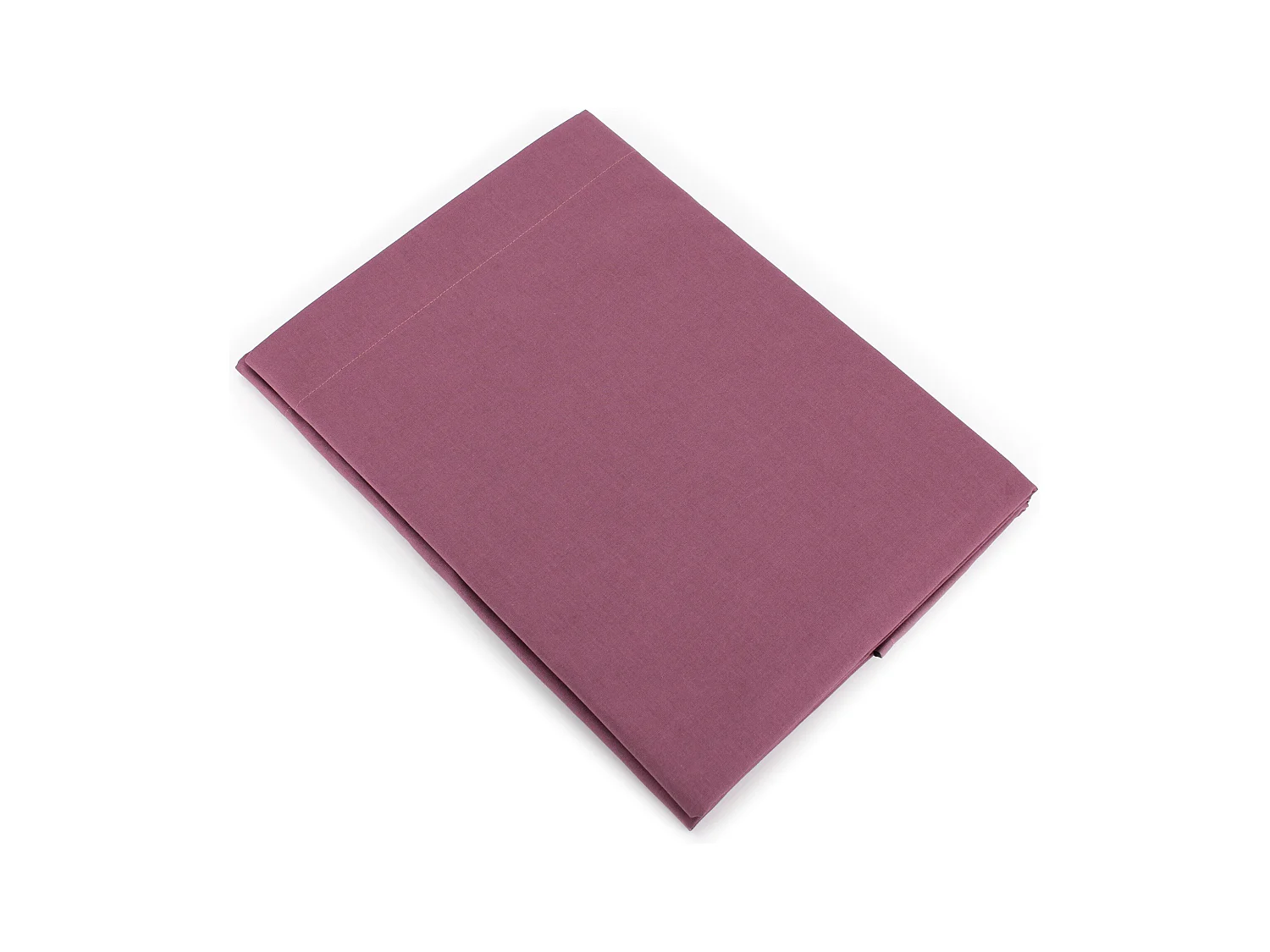 Drap plat uni 180x290 cm coton ALTO Raisin