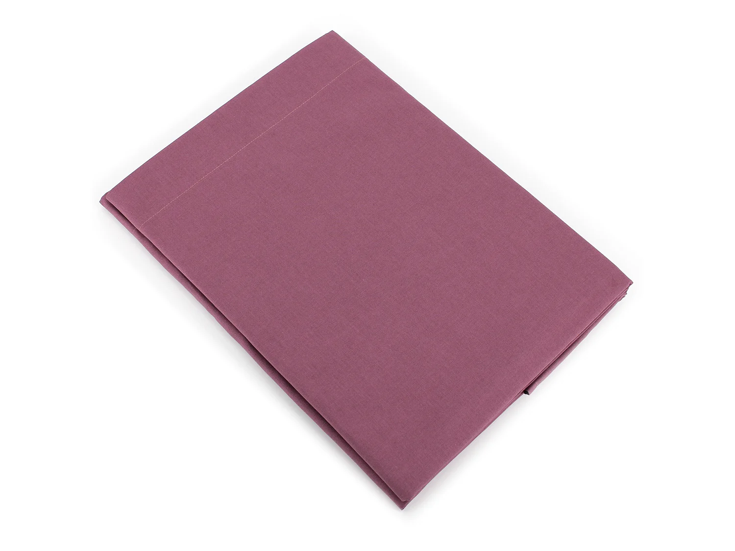 Drap plat uni 180x290 cm coton ALTO Raisin