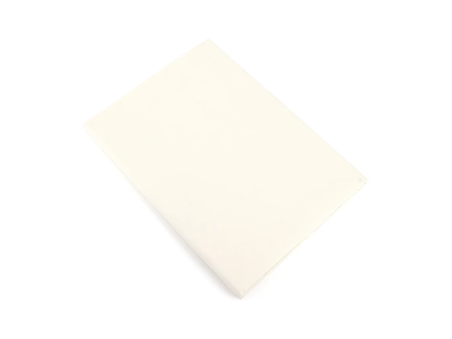 Drap plat uni 180x290 cm coton ALTO Crème