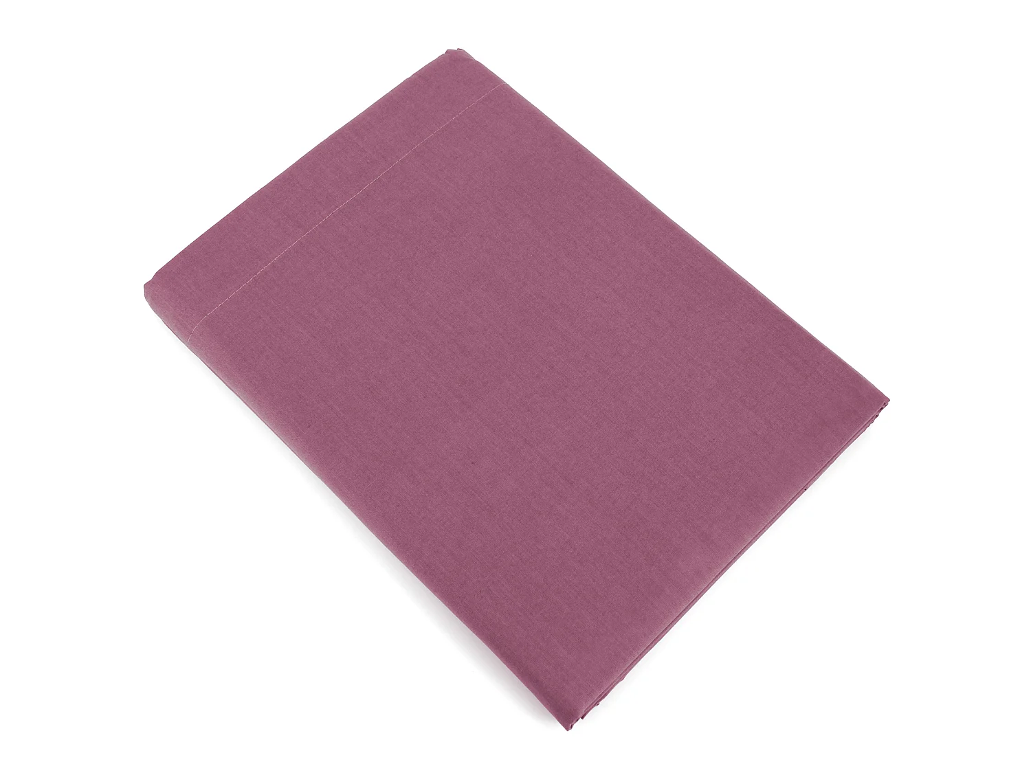 Drap plat uni 270x310 cm coton ALTO Raisin