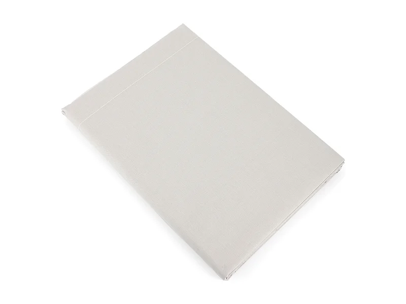 Drap plat uni 270x310 cm coton ALTO Calcium