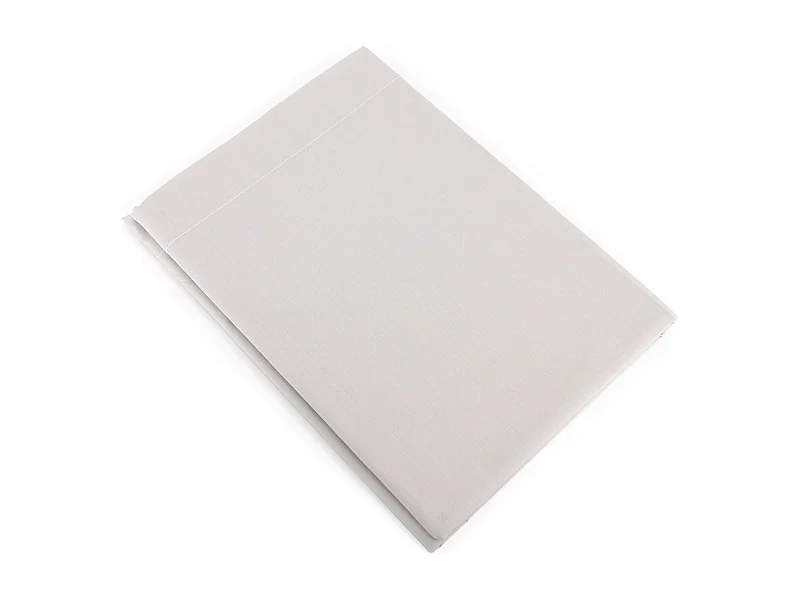 Drap plat uni 180x290 cm coton ALTO Calcium