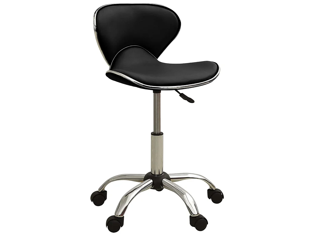 Chaise de bureau Noir Similicuir