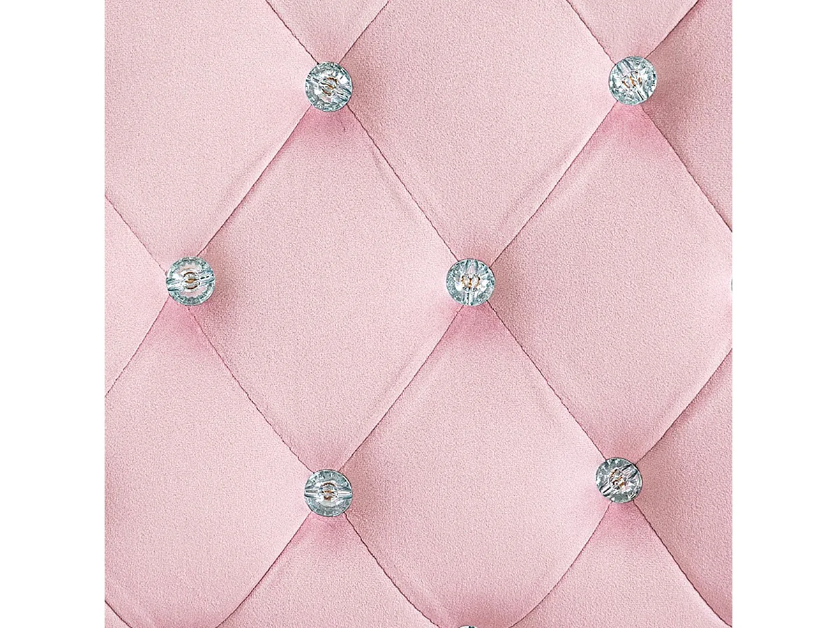 Silla de oficina Spring Vinsetto altura ajustable + respaldo inclinable rosa 93-103x59,5x60,5 cm