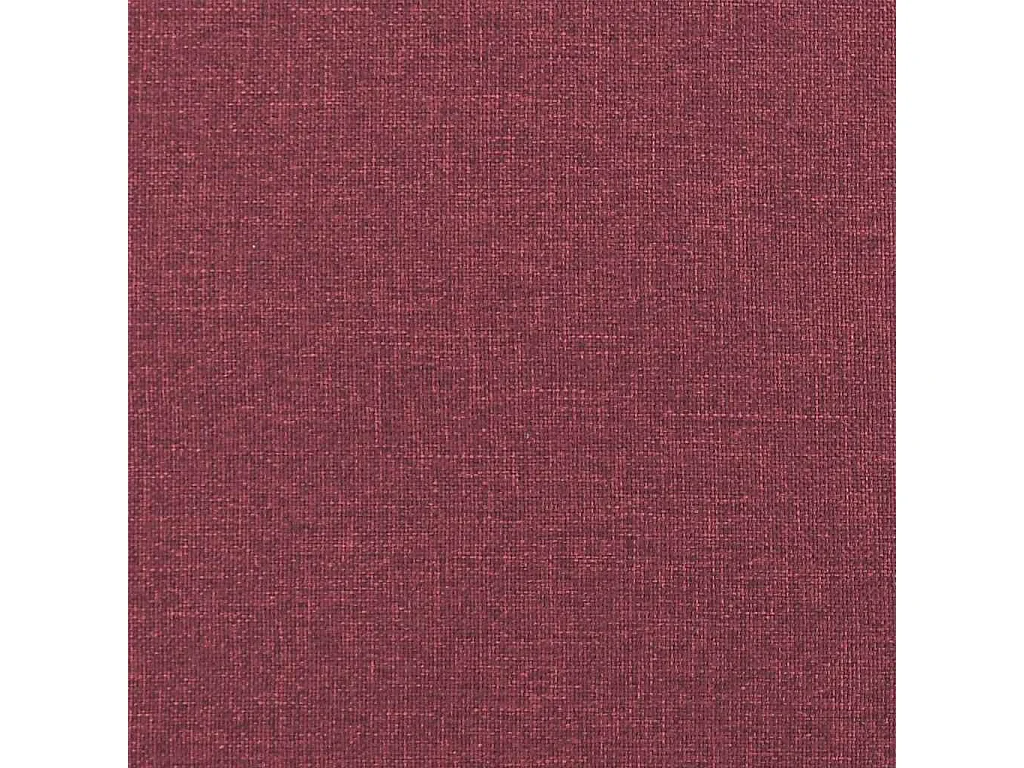 Canapé à 3 places Rouge bordeaux 180 cm Tissu