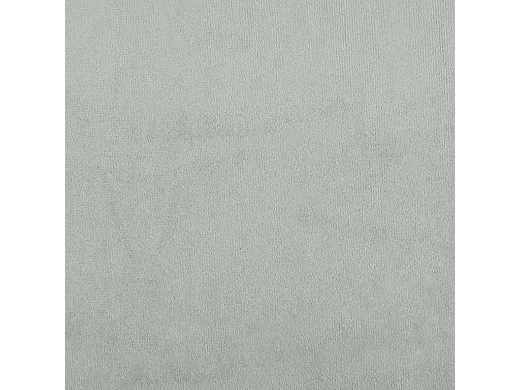 2-Sitzer-Sofa Hellgrau 120 cm Samt
