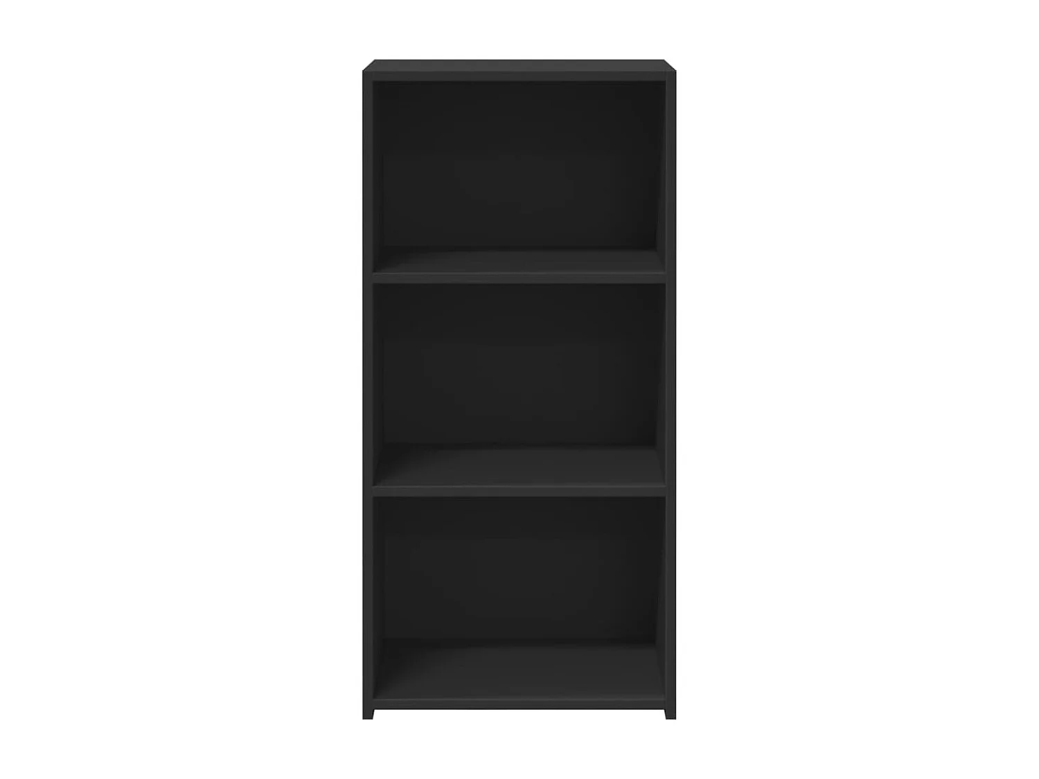 Dressoir 45x41x93 cm bewerkt hout zwart