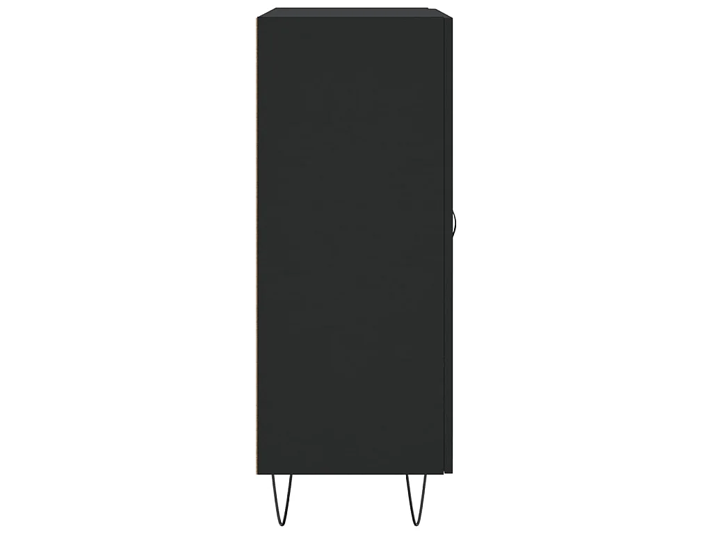 Aparador 69,5x34x90 cm derivados de madeira preto