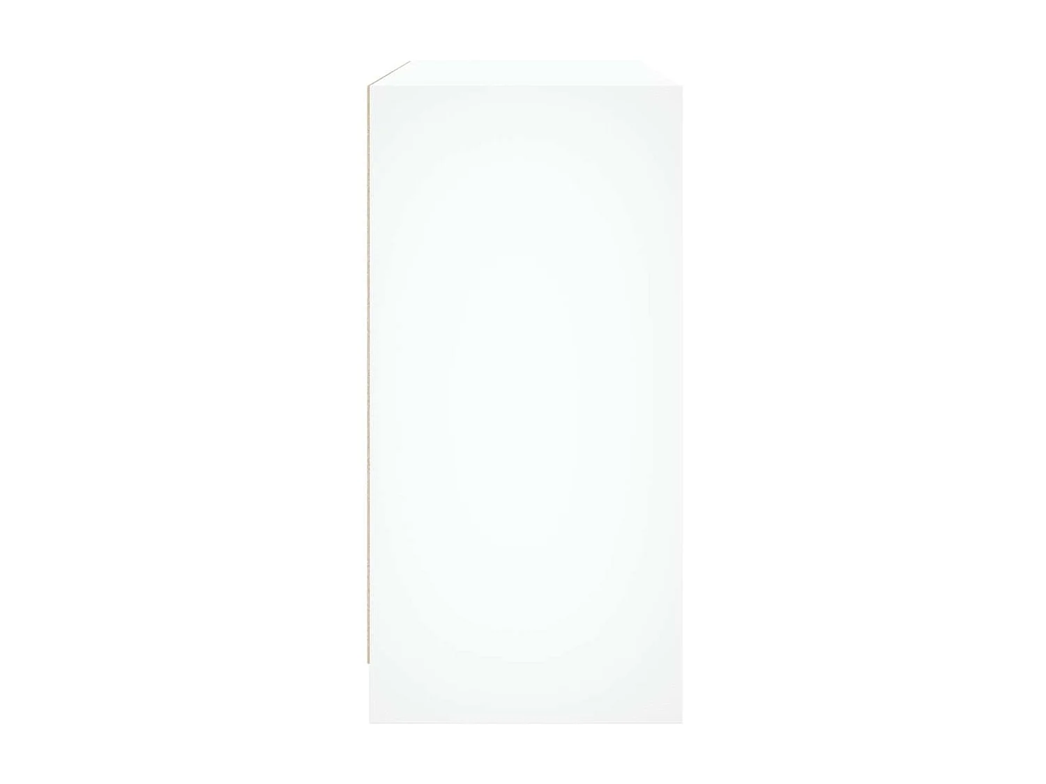 Buffet blanc 102x37x75,5 cm bois d'ingénierie