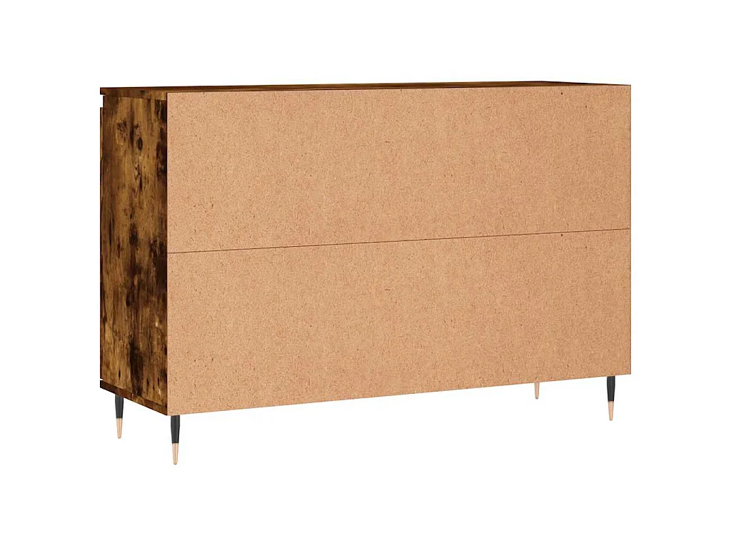 Sideboard Räuchereiche 101,5x35x70 cm Holzwerkstoff