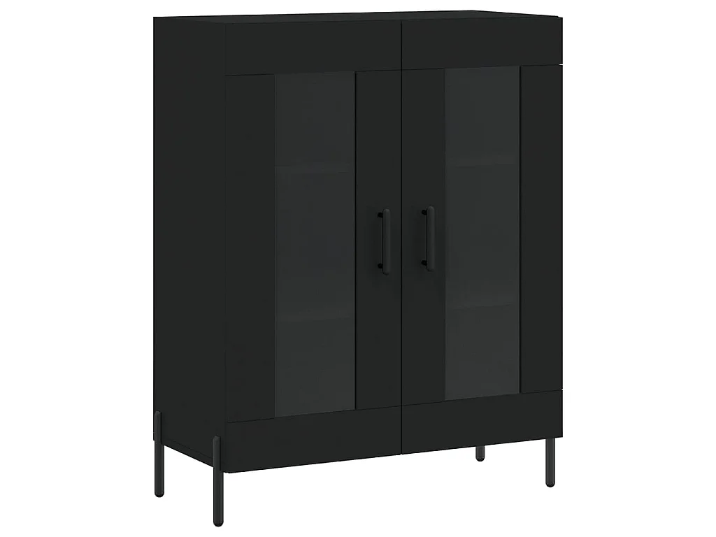 Aparador 69,5x34x90 cm derivados de madeira preto