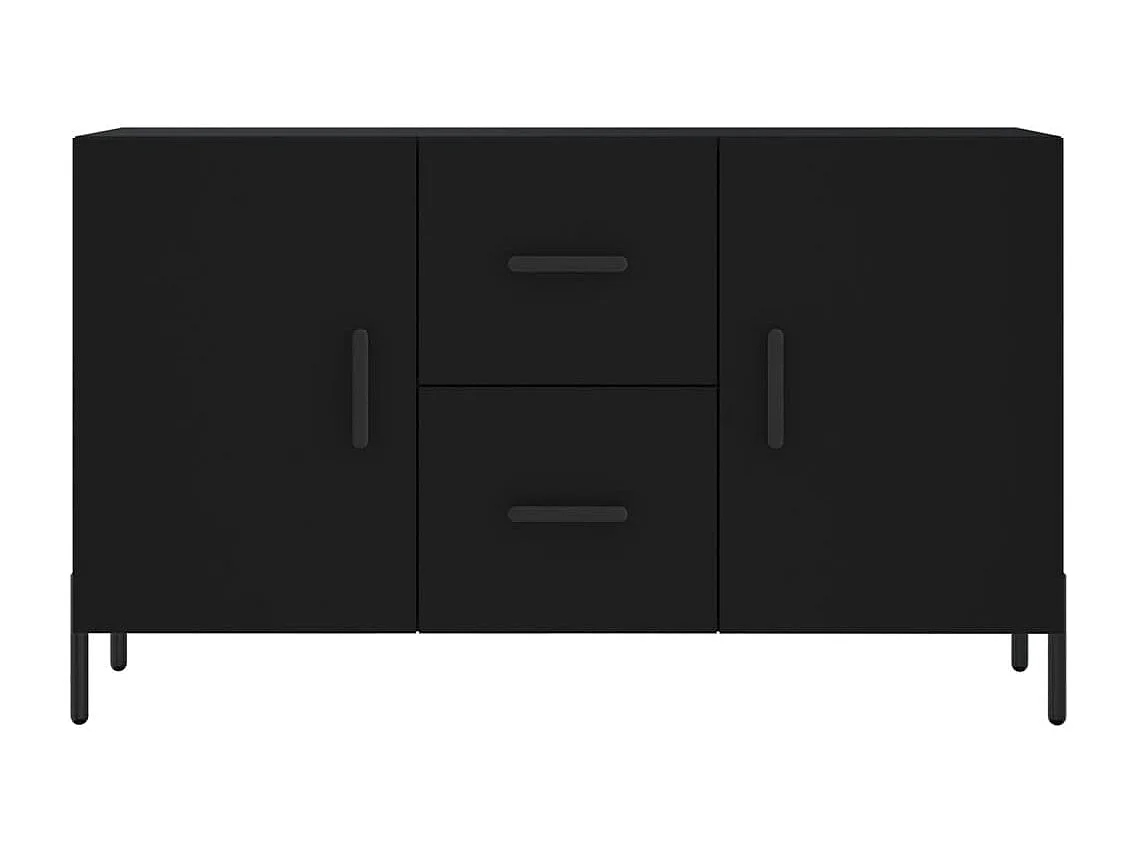 Aparador 100x36x60 cm derivados de madeira preto