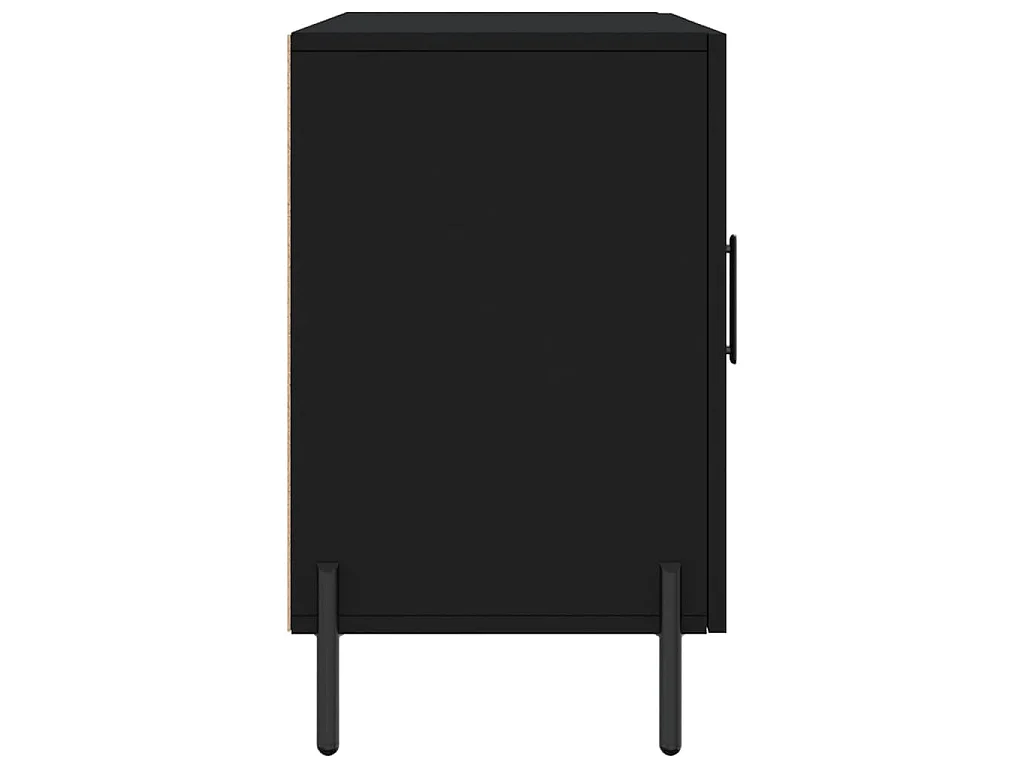 Aparador 100x36x60 cm derivados de madeira preto