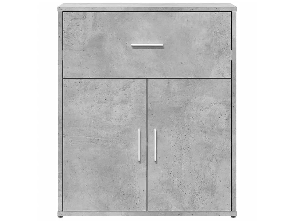 Sideboard Betongrau 60x31x70 cm Holzwerkstoff
