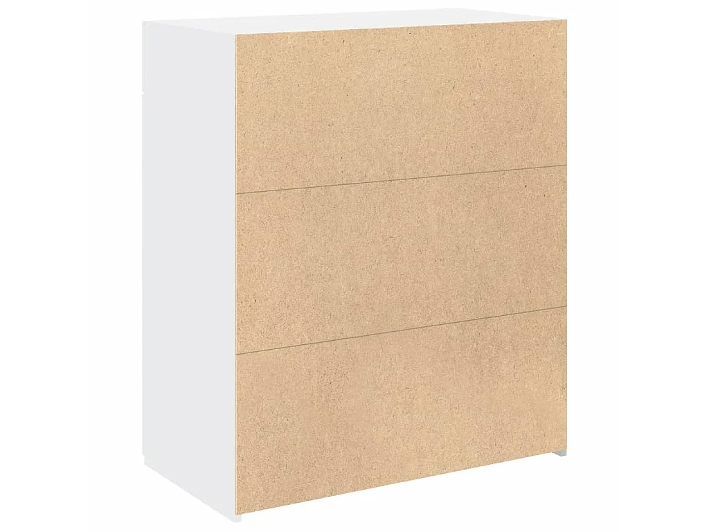 Aparador 80x42,5x93 cm derivados de madeira branco