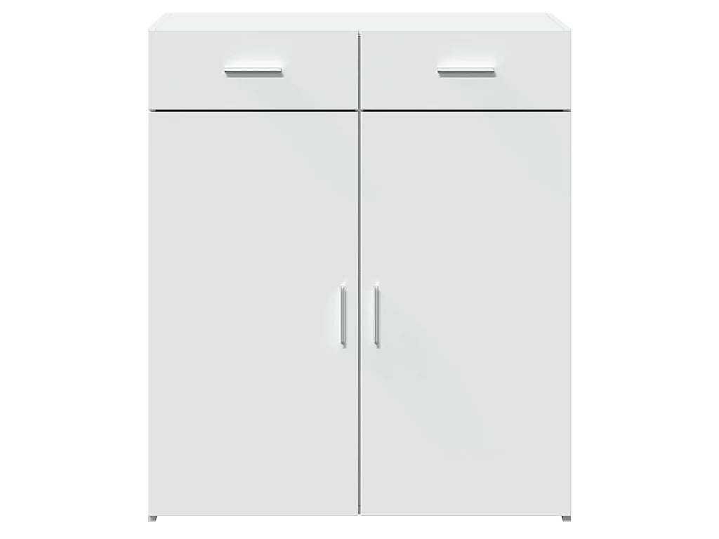 Aparador 80x42,5x93 cm derivados de madeira branco