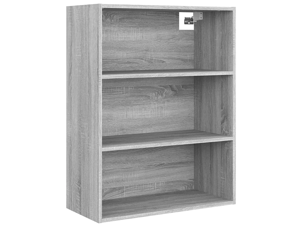 Armoire murale suspendue Sonoma gris 69,5x32,5x90 cm
