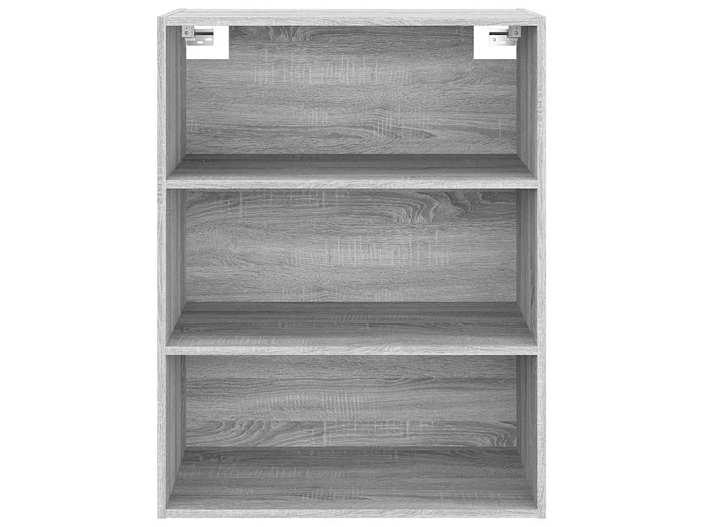 Hangkast 69,5x32,5x90 cm grijs sonoma eikenkleurig