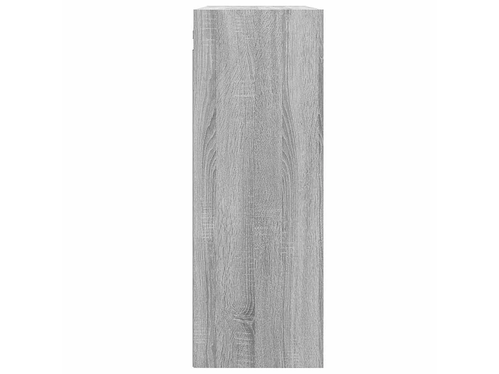 Hangkast 69,5x32,5x90 cm grijs sonoma eikenkleurig