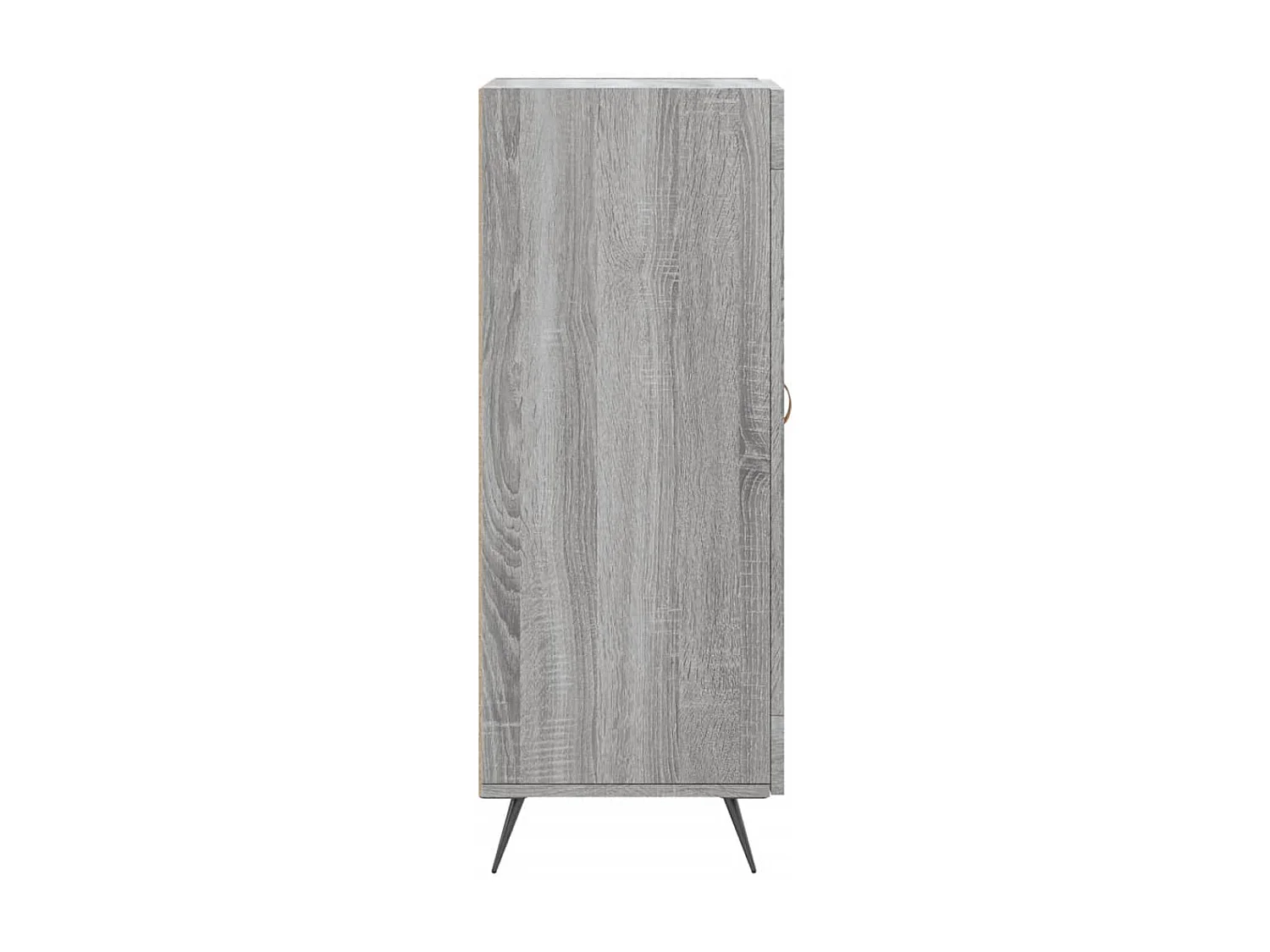 Credenza Grigio Sonoma 34,5x34x90 cm in Legno Multistrato