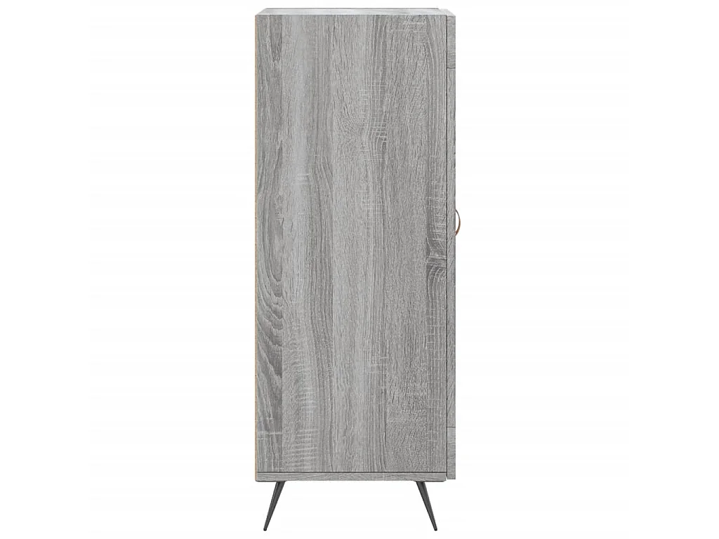 Buffet Sonoma gris 34,5x34x90 cm Bois d'ingénierie