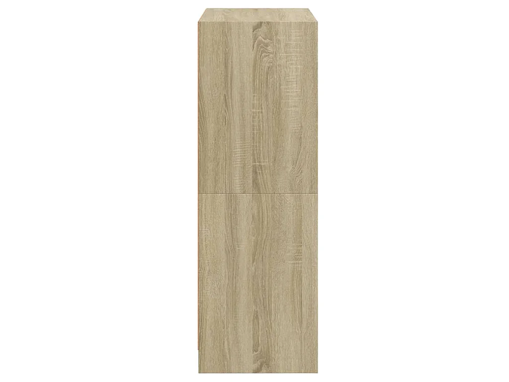Highboard mit Türen Sonoma-Eiche 68x37x109 cm Holzwerkstoff
