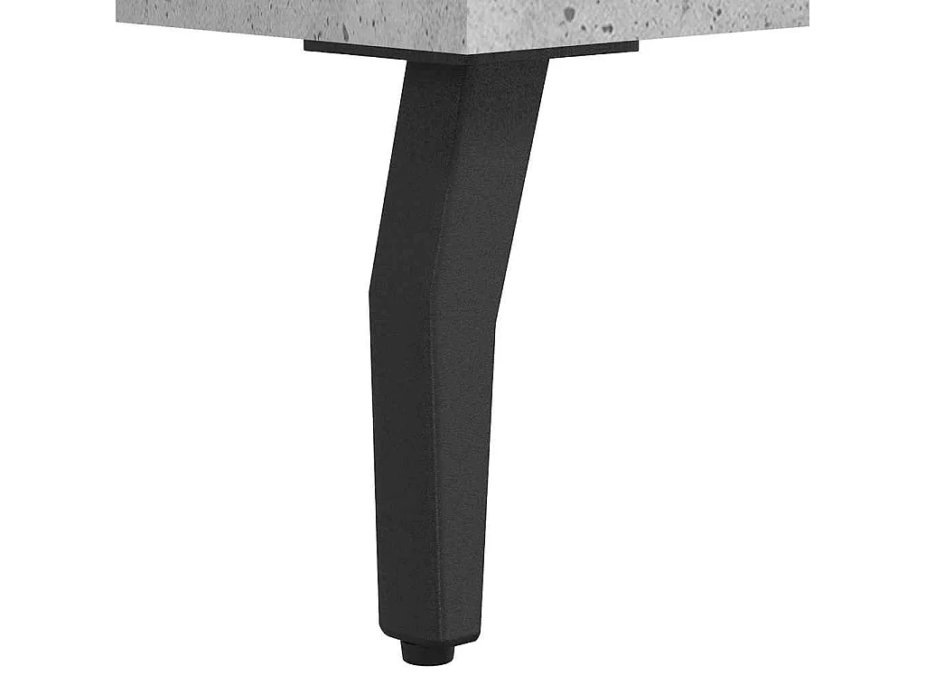 Highboard Betongrau 69,5x34x180 cm Holzwerkstoff