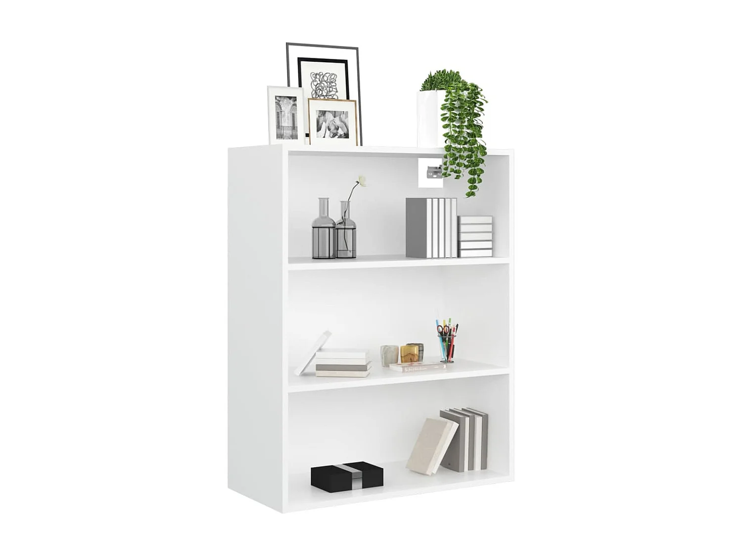 Armoire murale suspendue Blanc 69,5x32,5x90 cm