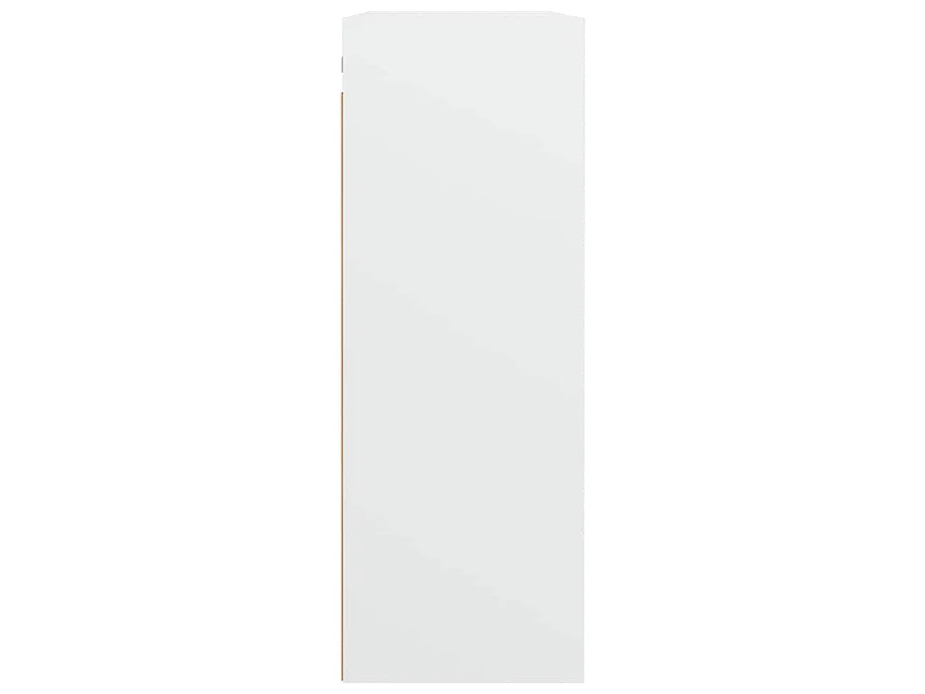 Armoire murale suspendue Blanc 69,5x32,5x90 cm