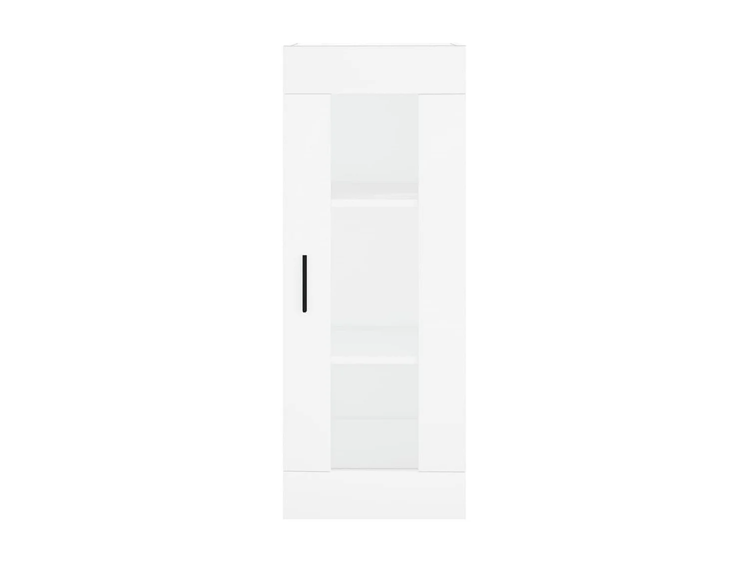 Armoire murale blanc 34,5x34x90 cm
