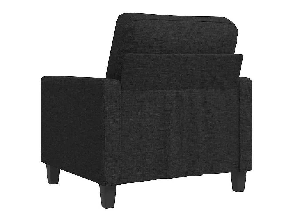 Poltrona Nera 60 cm in Tessuto